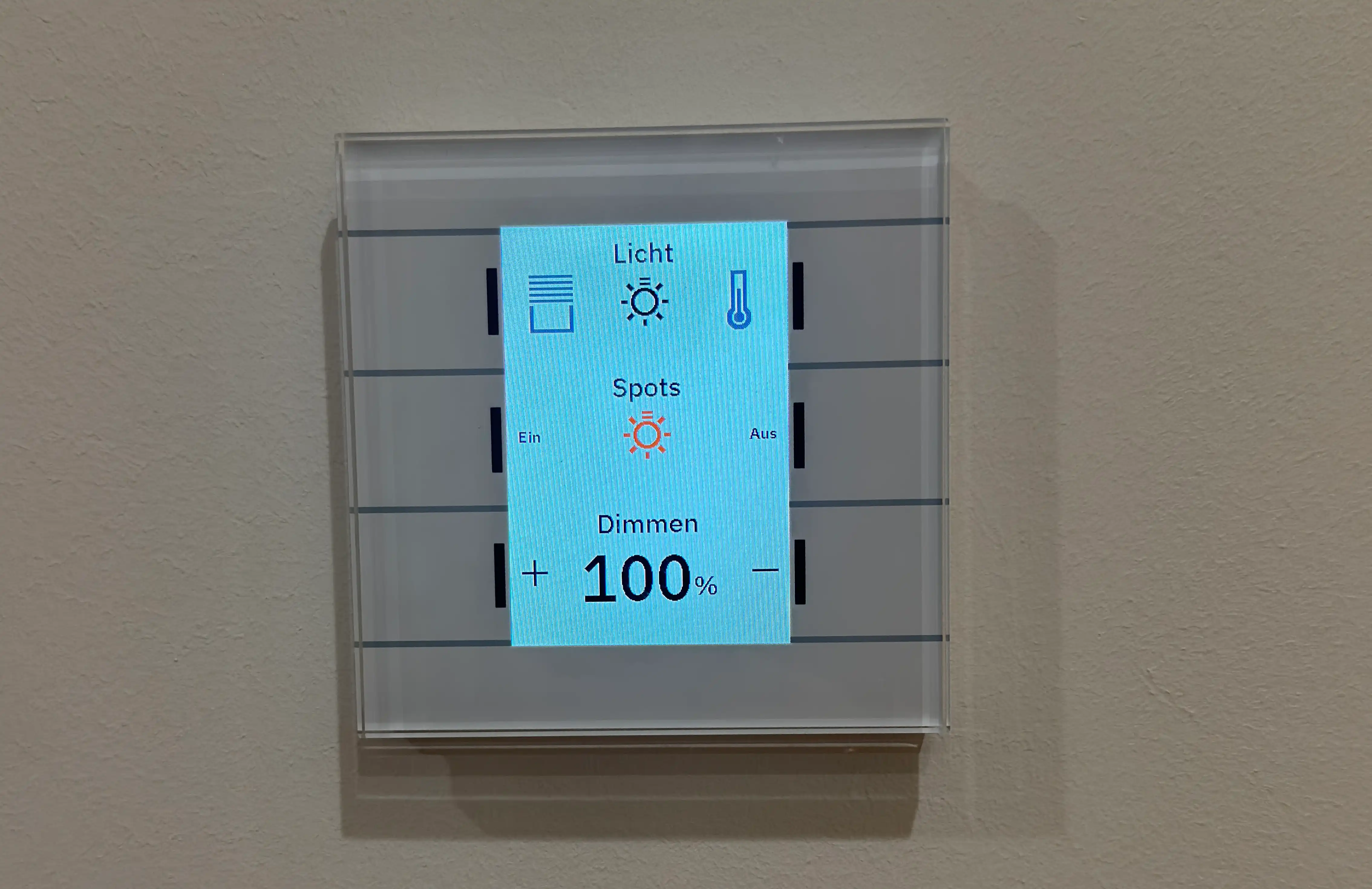 MDT Glastaster für Smart Home – eleganter Touch-Schalter zur Steuerung von Licht, Jalousien und Heizung